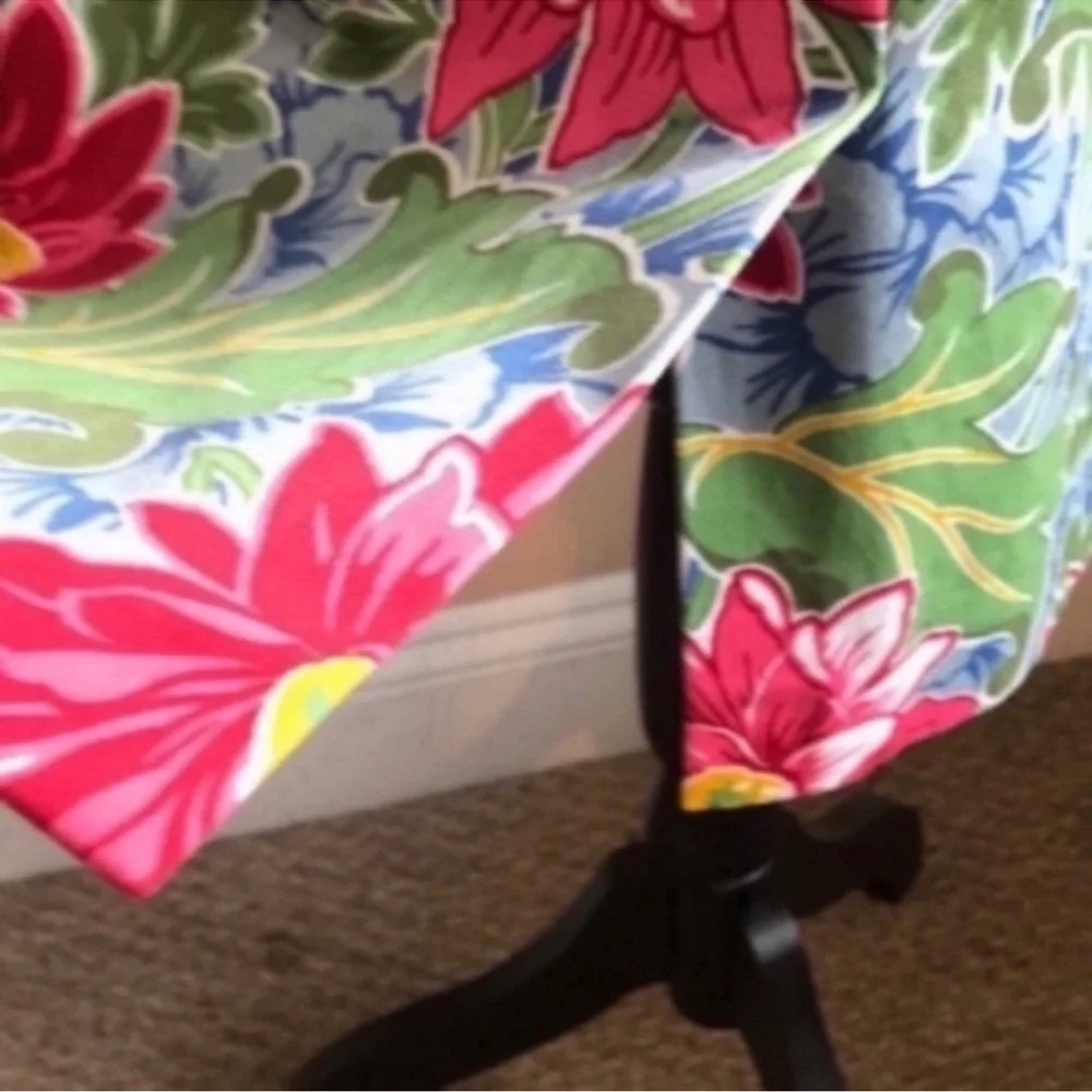 Floral Print Women's Skirt - Multicolor - Picture 4 of 4